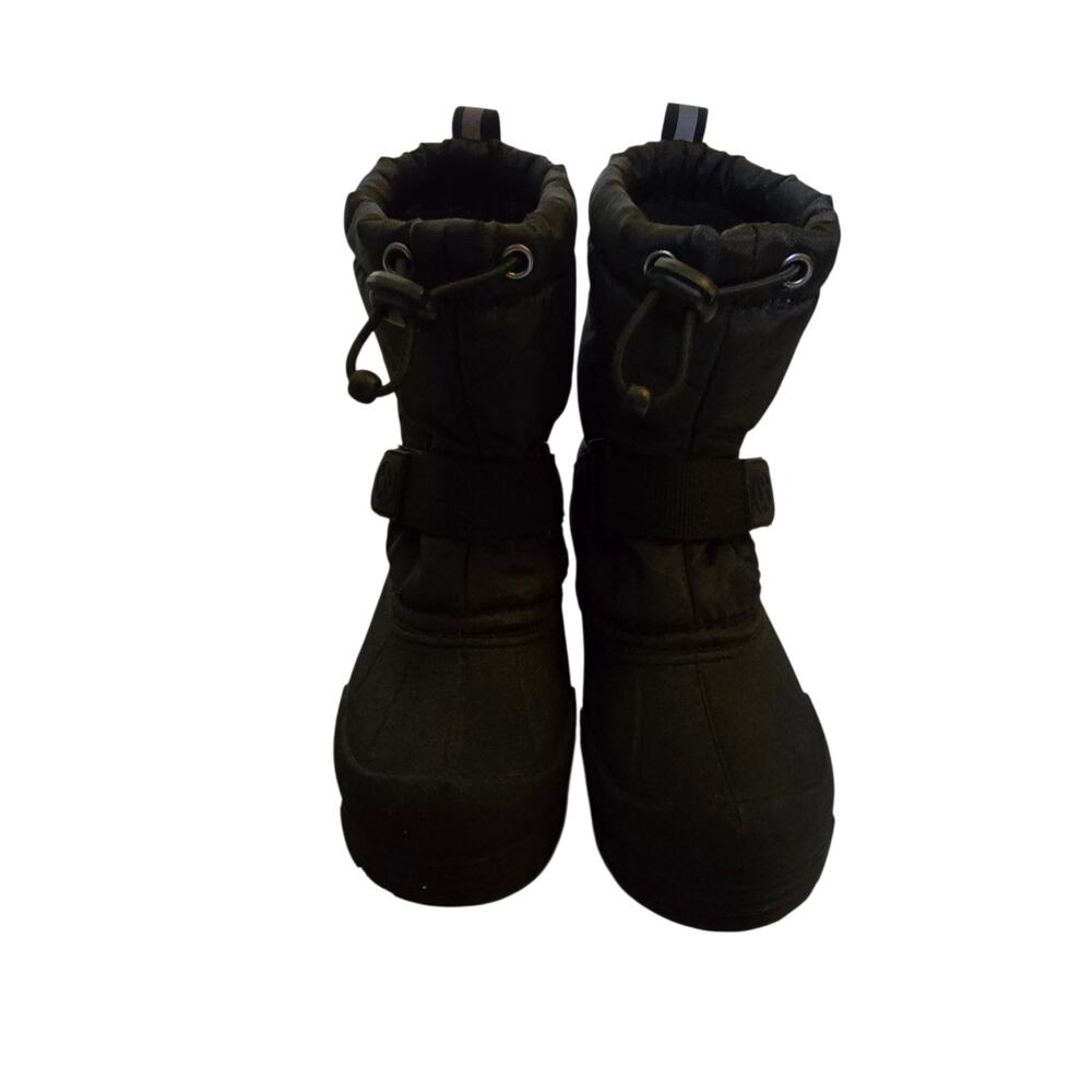 3M Thinsulate Snow Boots Black Kids 10